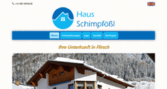 Desktop Screenshot of haus-schimpfoessl.at